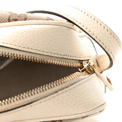 Gucci Monogram Dollar Calfskin Mini Bree Messenger Bag Beige Ebony Avoire 12 of 14