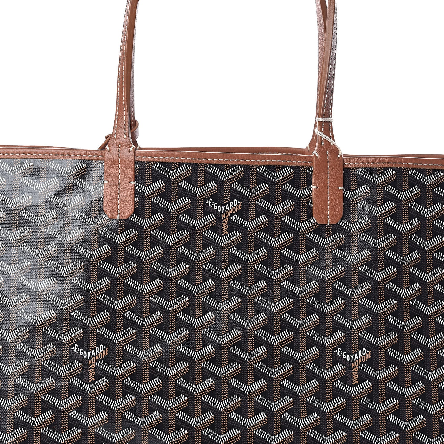 Goyardine Saint Louis PM Black Gold