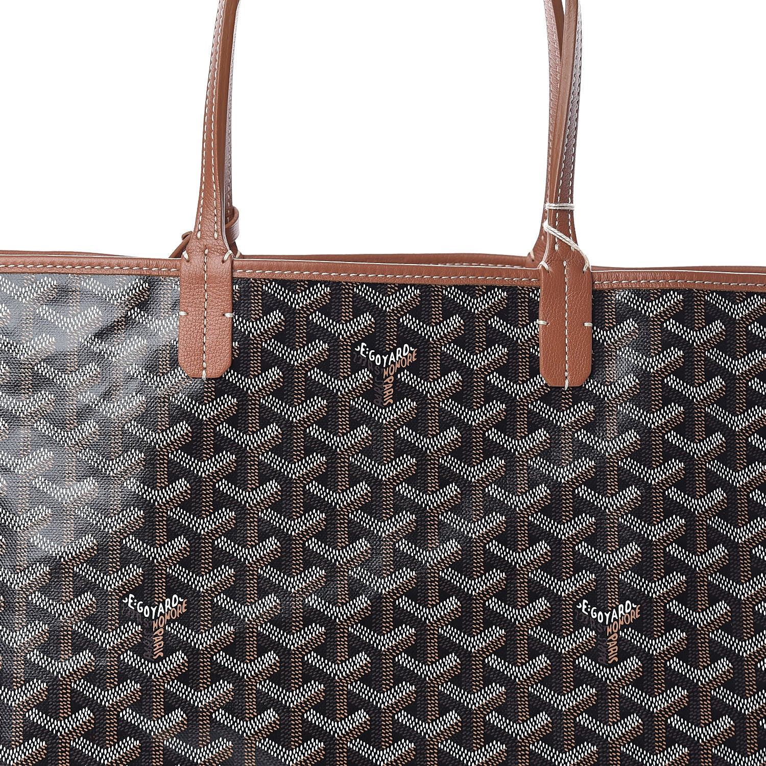 Goyard Goyardine Saint Louis PM Black Gold 9 of 11