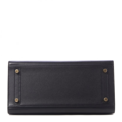 Hermes Madame Calfskin Birkin Sellier 30 Black 5 of 32