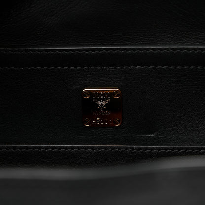 MCM Odeon Claudia Studs Crossbody Bag Black 7 of 9