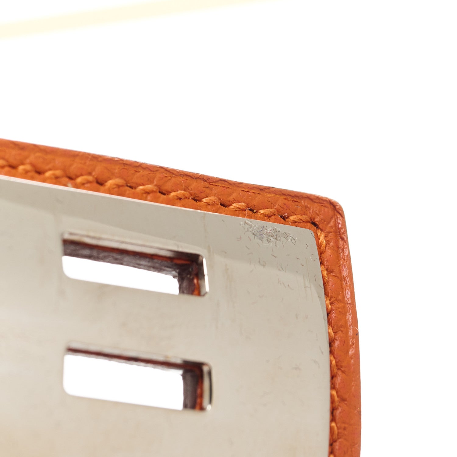 Hermes Epsom Collier De Chien CDC Bracelet S Orange 4 of 11