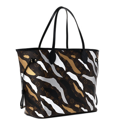 Louis Vuitton X LOL Monogram Neverfull MM Gold Silver 4 of 10