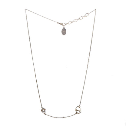 Christian Dior Pearl Mise en Dior Short Necklace Gold 3 of 5
