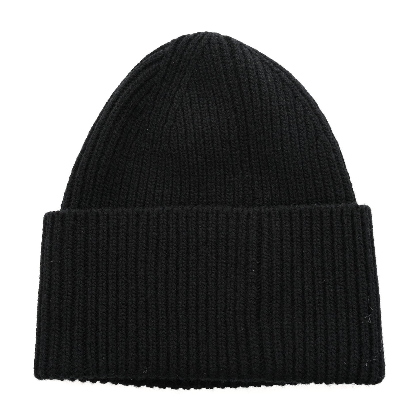 Wool LV initials Monogram Beanie Hat Black