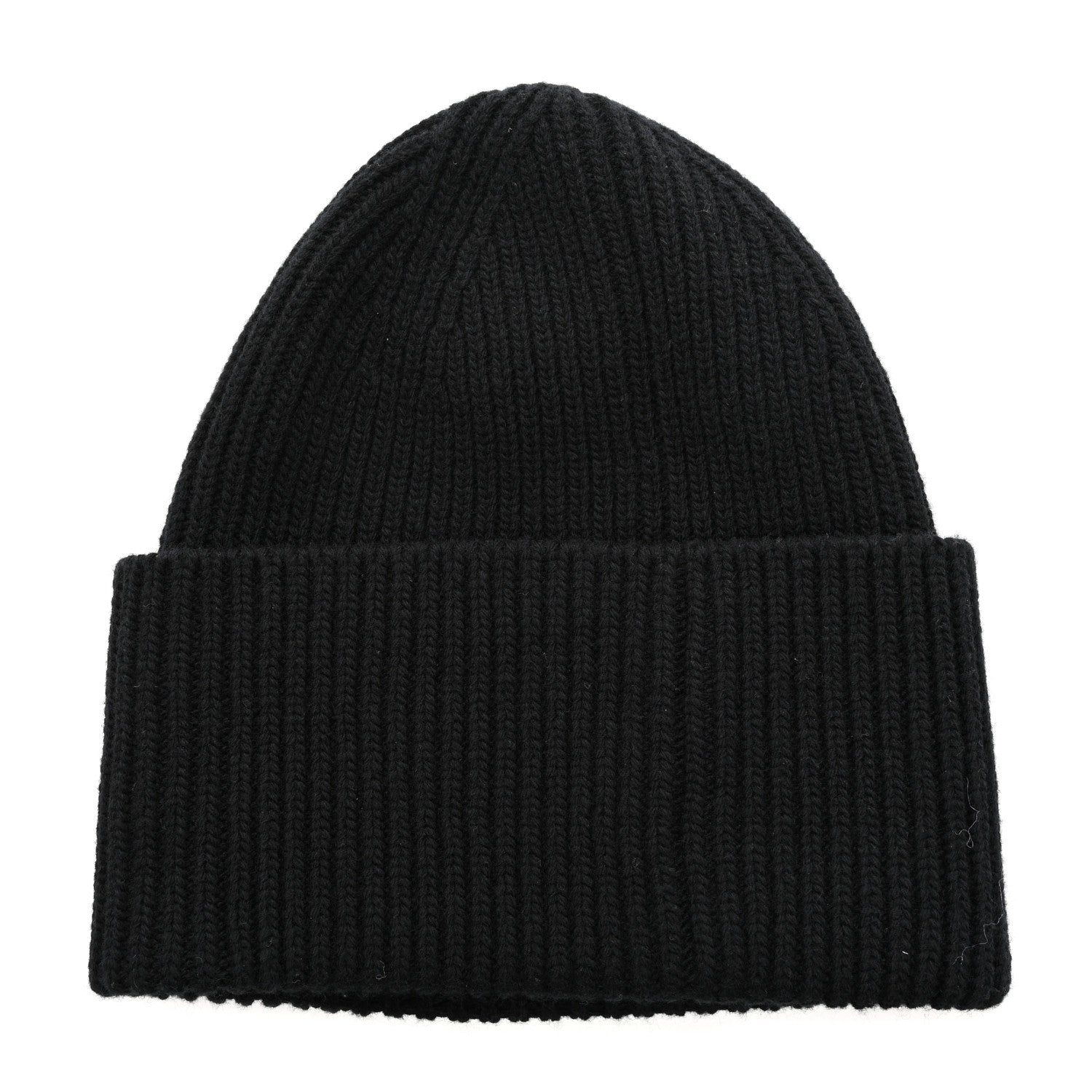 Louis Vuitton Wool LV initials Monogram Beanie Hat Black 3 of 5