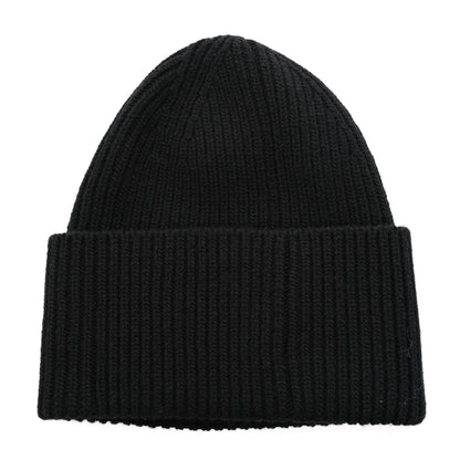 Louis Vuitton Wool LV initials Monogram Beanie Hat Black 3 of 5