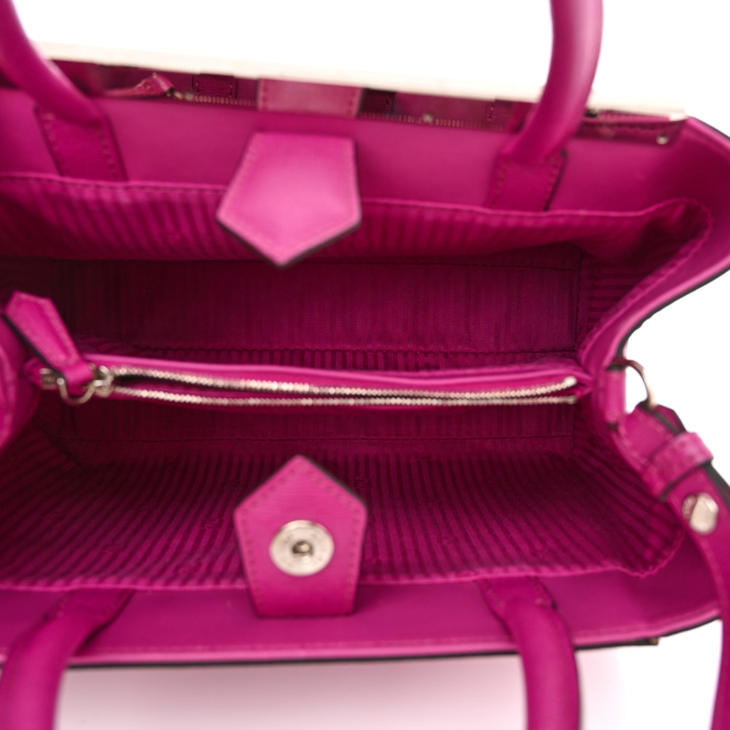 Vitello Elite Petite 2Jours Tote Magenta