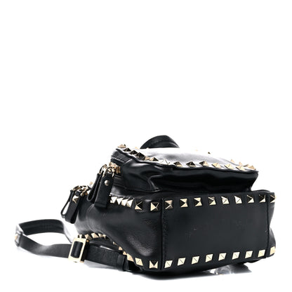 Valentino Garavani Calfskin Mini Rockstud Backpack Black 4 of 12