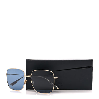 Christian Dior Metal Stellaire 1 Square Sunglasses Gold 9 of 9