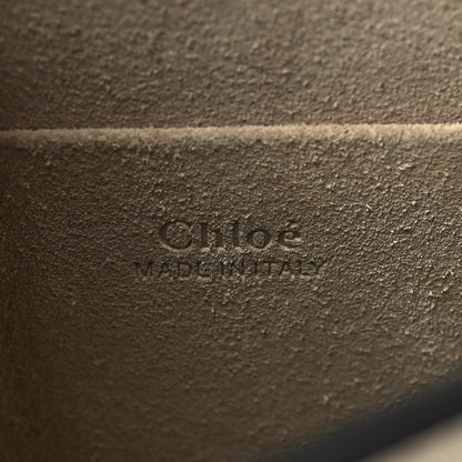 Chloe Calfskin Suede Small Nile Bracelet Bag Off White 6 of 9