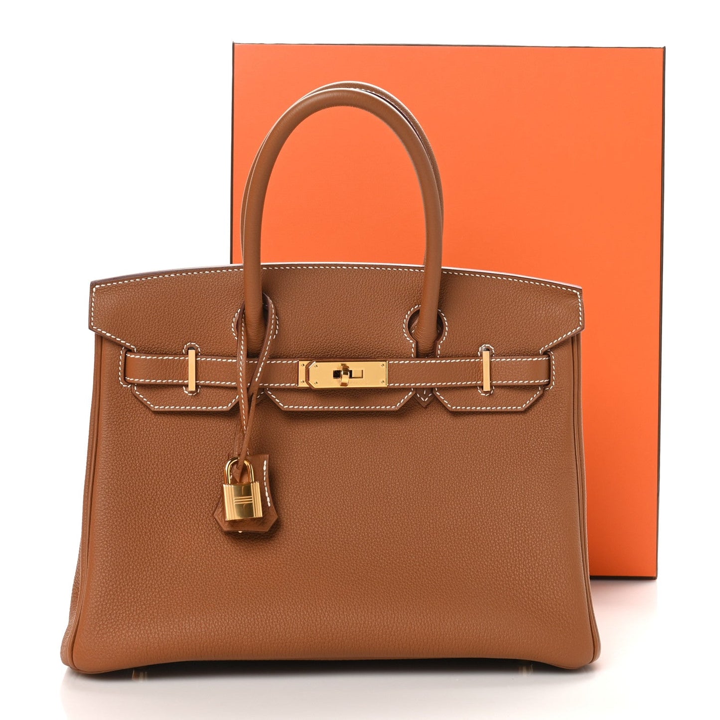 Togo Birkin 30 Gold