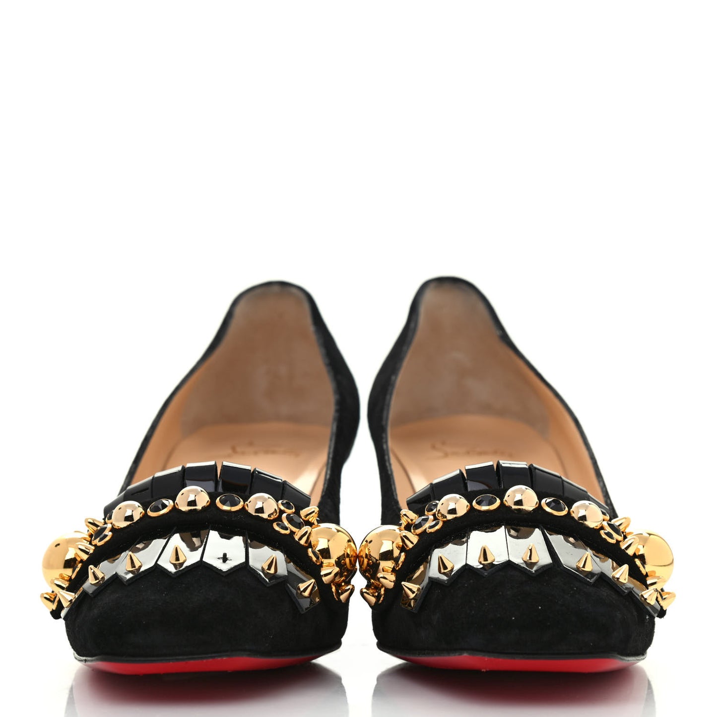 Veau Velours Patent Oxacana 45 Pumps 39.5 Black