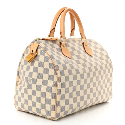 Louis Vuitton Damier Azur Speedy 30 3 of 10