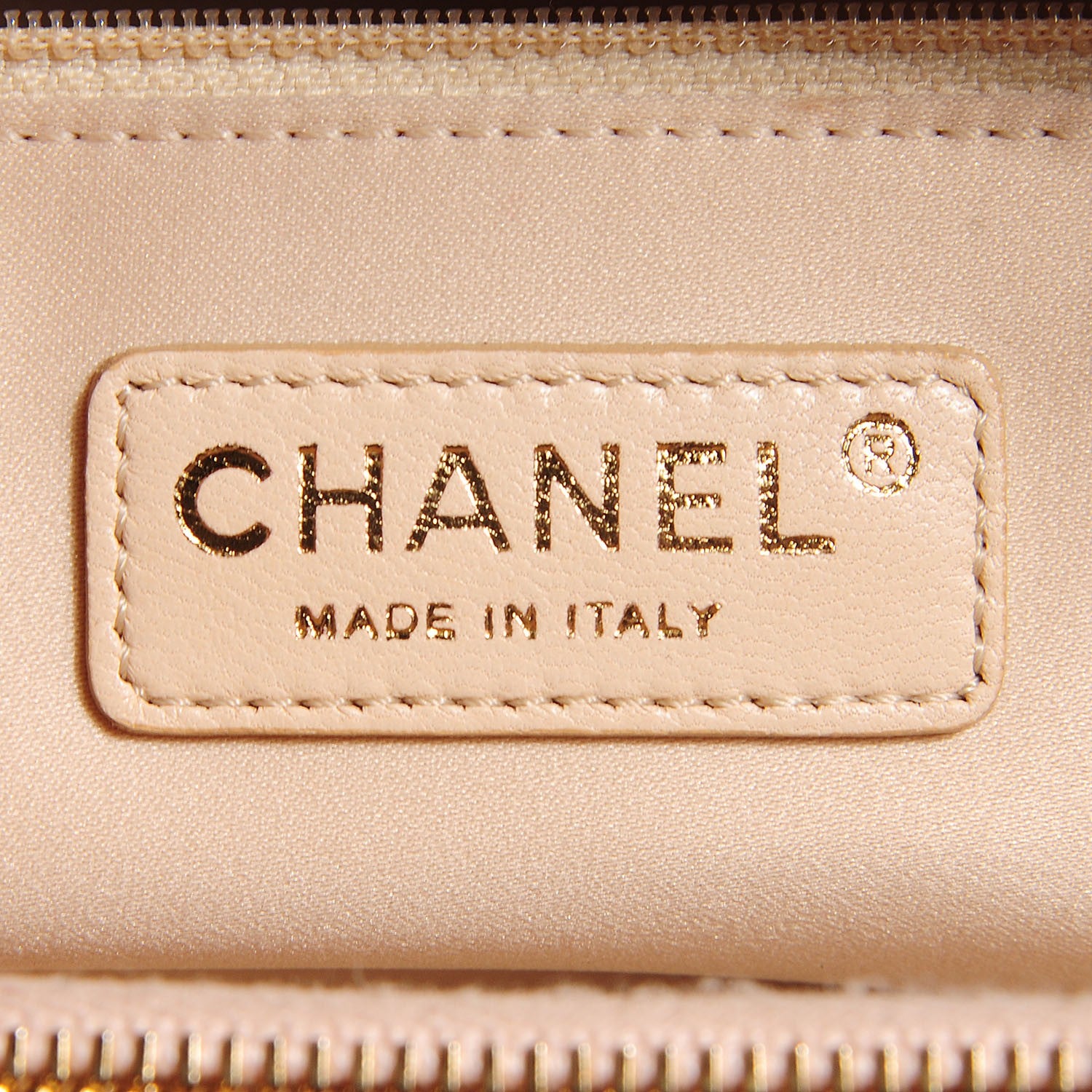 Chanel Caviar Quilted Grand Shopping Tote GST Beige Clair 6 of 7