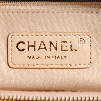 Chanel Caviar Quilted Grand Shopping Tote GST Beige Clair 6 of 7