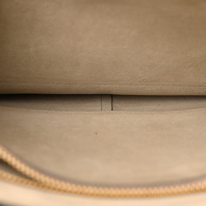 Chloe Calfskin Suede Medium Faye Shoulder Bag Motty Grey 5 of 18