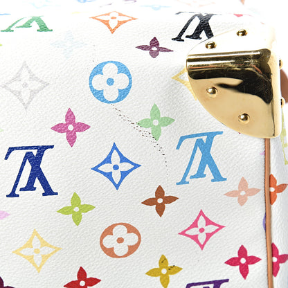 Louis Vuitton Monogram Multicolor Speedy 30 White 13 of 19