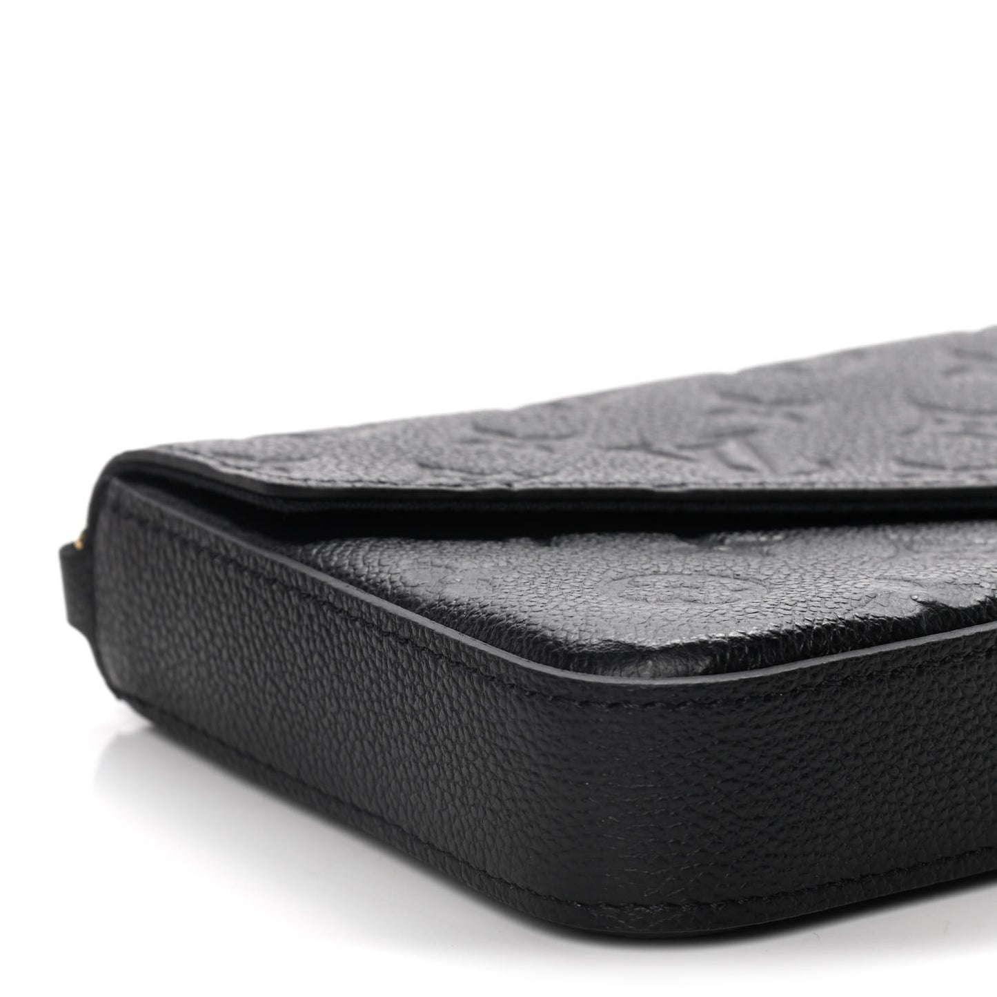 Empreinte Pochette Felicie Chain Wallet Black