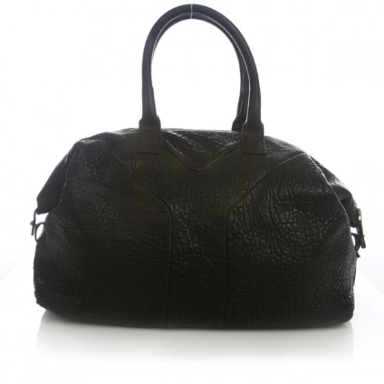 Pebbled Lambskin Easy Sac 57 Black