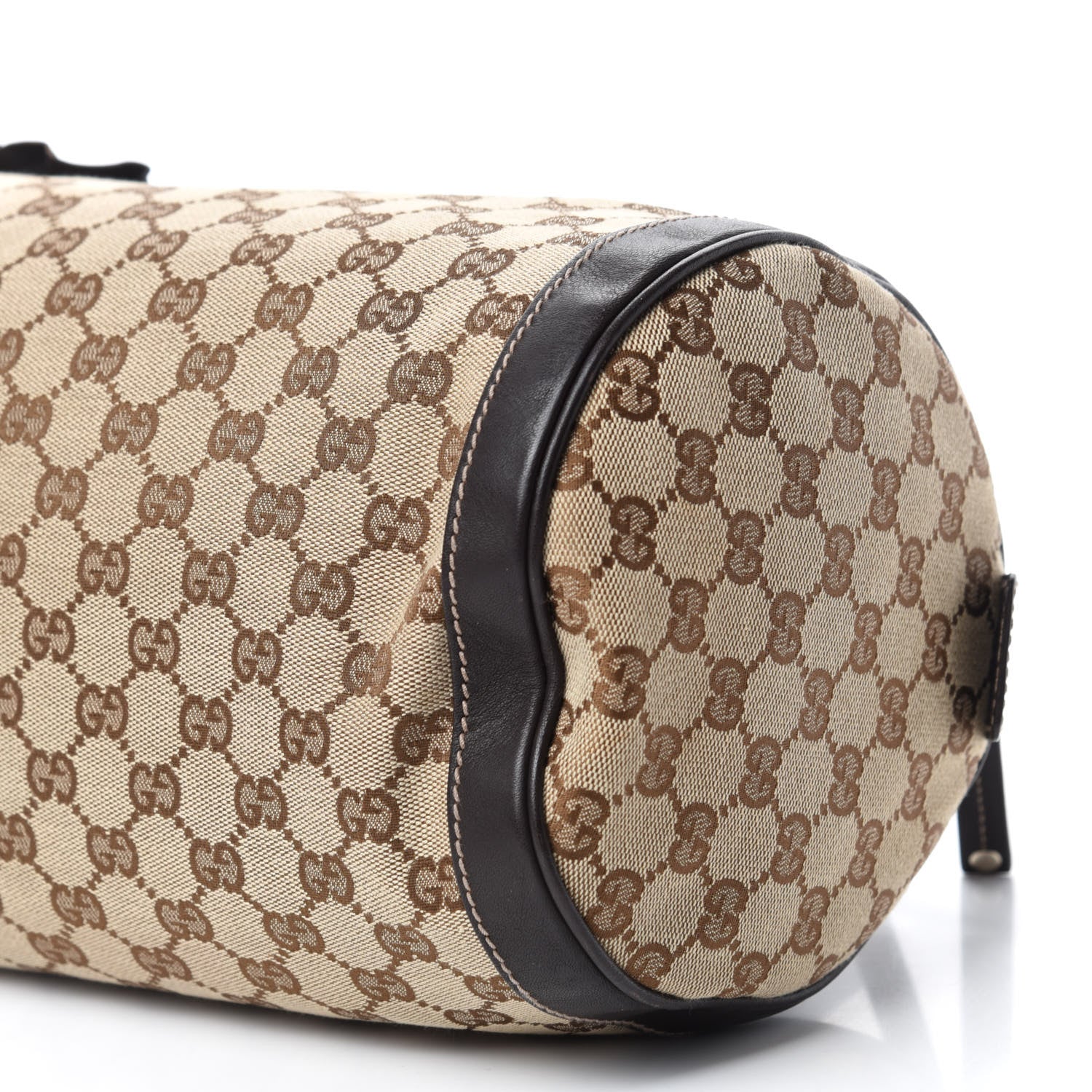 Gucci Monogram Trophy Satchel Ebony 7 of 11
