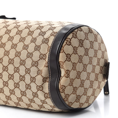 Gucci Monogram Trophy Satchel Ebony 7 of 11