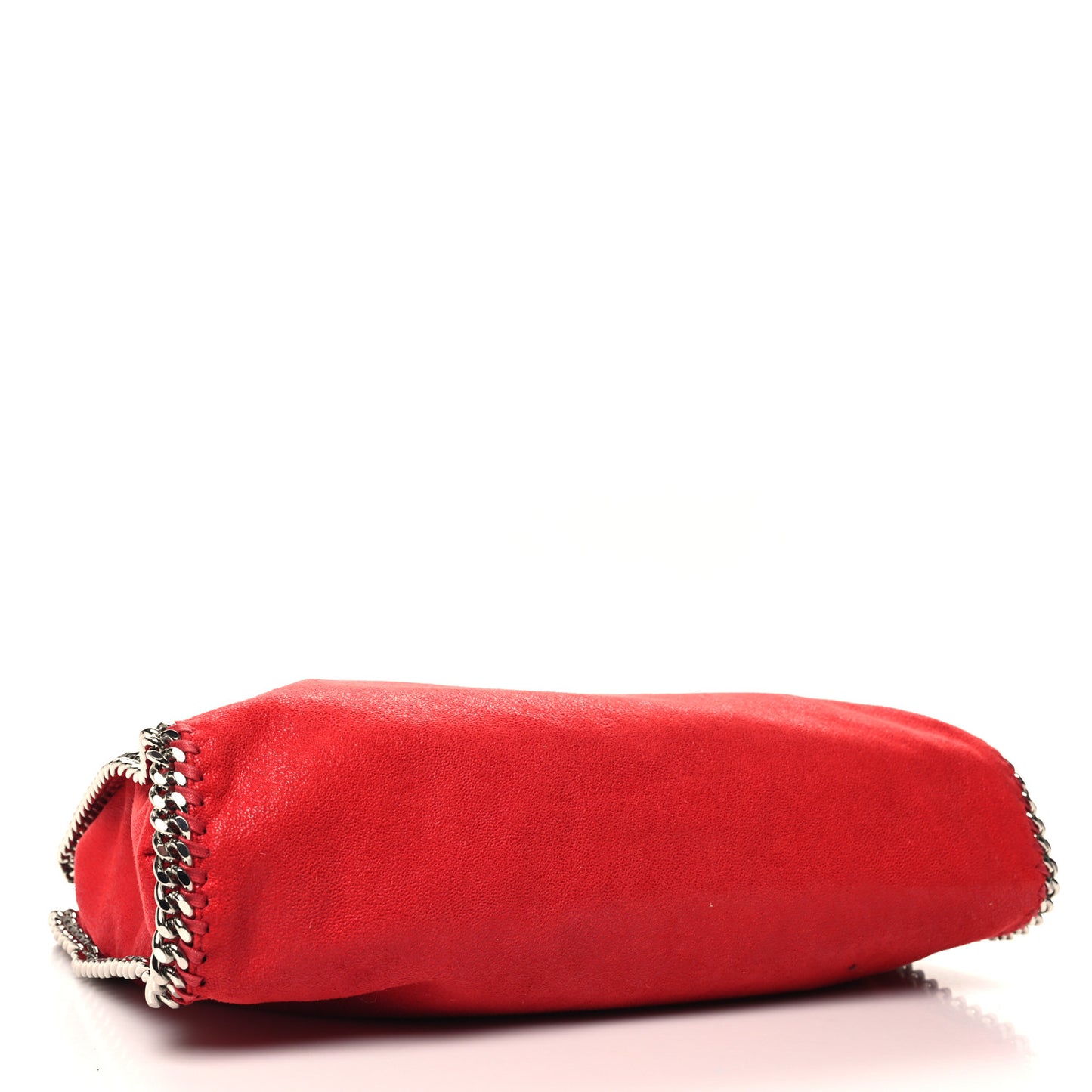 Shaggy Deer Small Falabella Tote Red