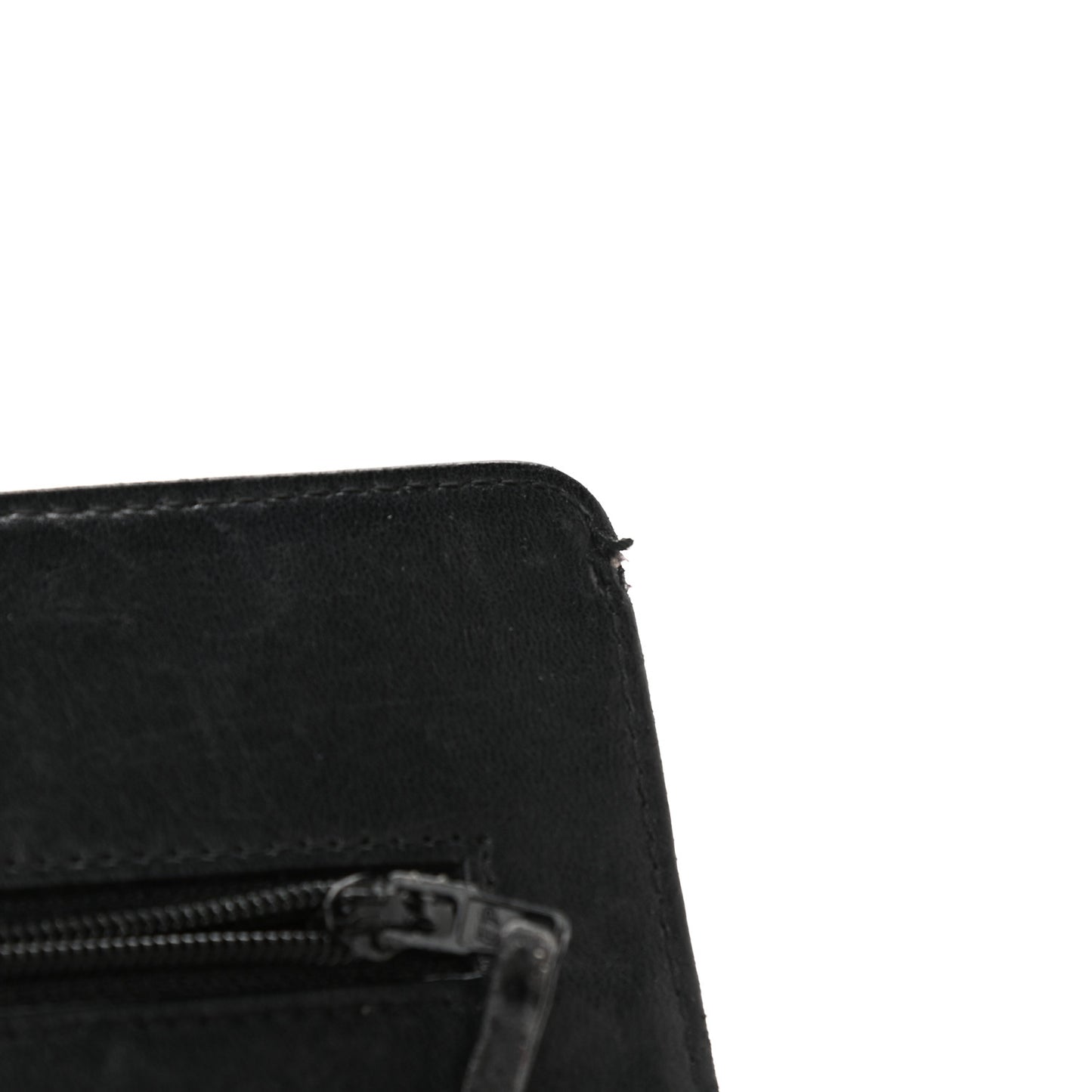 Lambskin Quilted Wallet On Chain WOC Black