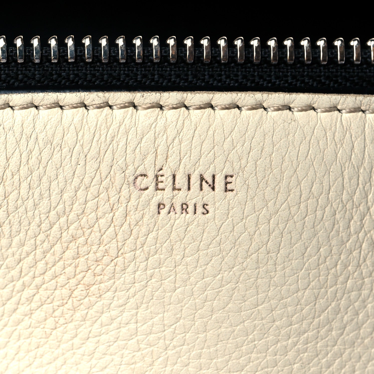 Celine Grained Calfskin Large Edge Shoulder Bag 5 of 14