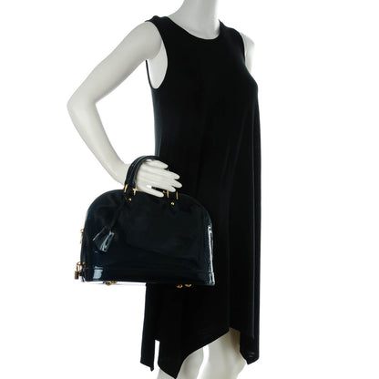 Louis Vuitton Vernis Alma PM Blue Nuit 2 of 7