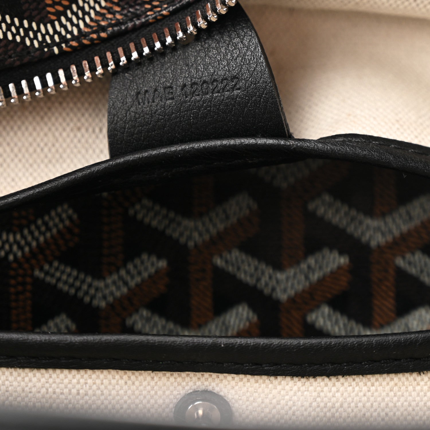 Goyard Goyardine Artois MM Black 7 of 10