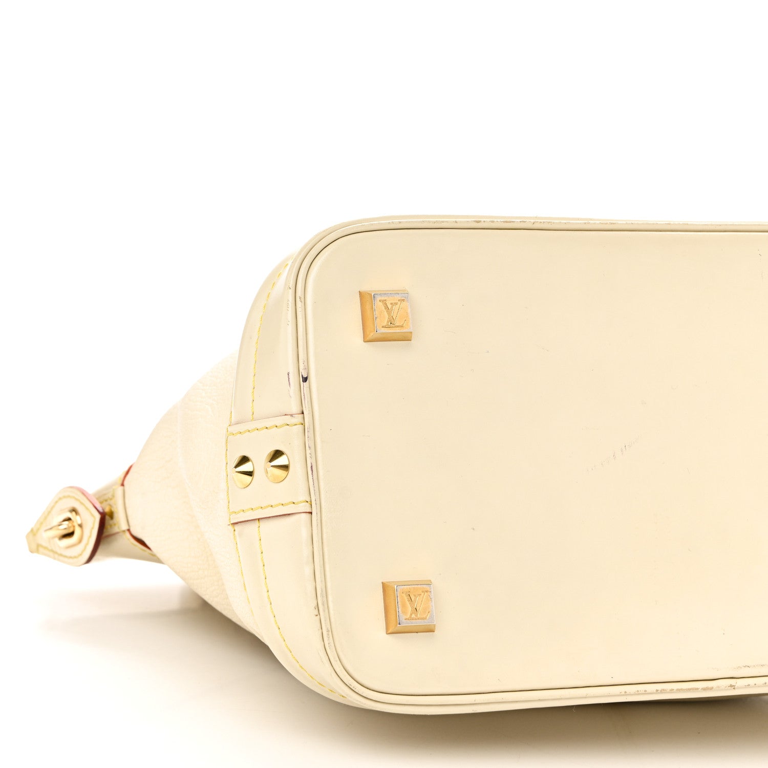 Louis Vuitton Suhali Lockit PM White 8 of 13