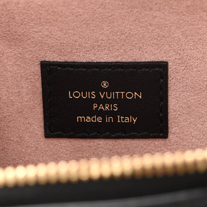 Louis Vuitton Lambskin Embossed Monogram Coussin PM Black 6 of 9