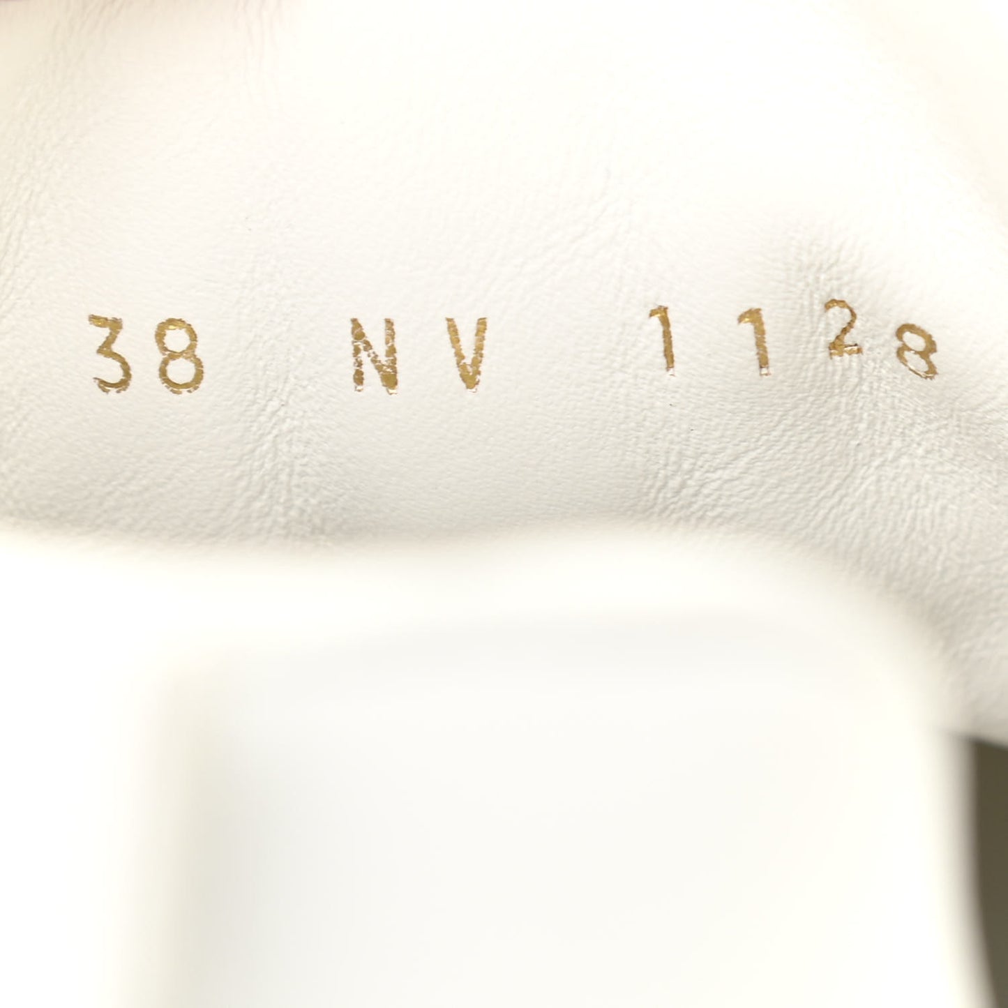 Calfskin Monogram Denim Run Away Sneakers 38 White