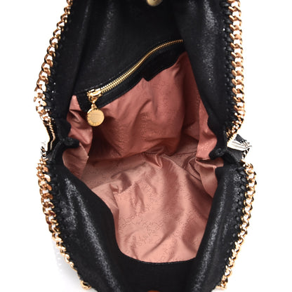 Stella McCartney Shaggy Deer Falabella Fold Over Tote Black 6 of 8
