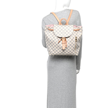 Louis Vuitton Damier Azur Sperone Backpack 2 of 10