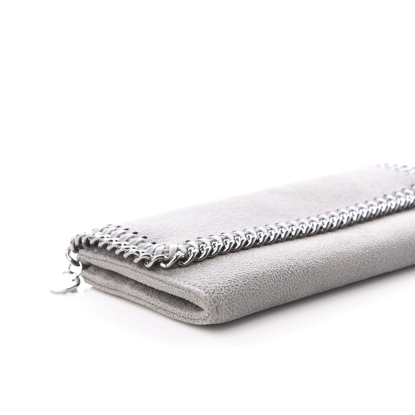 Shaggy Deer Falabella Flap Wallet Grey
