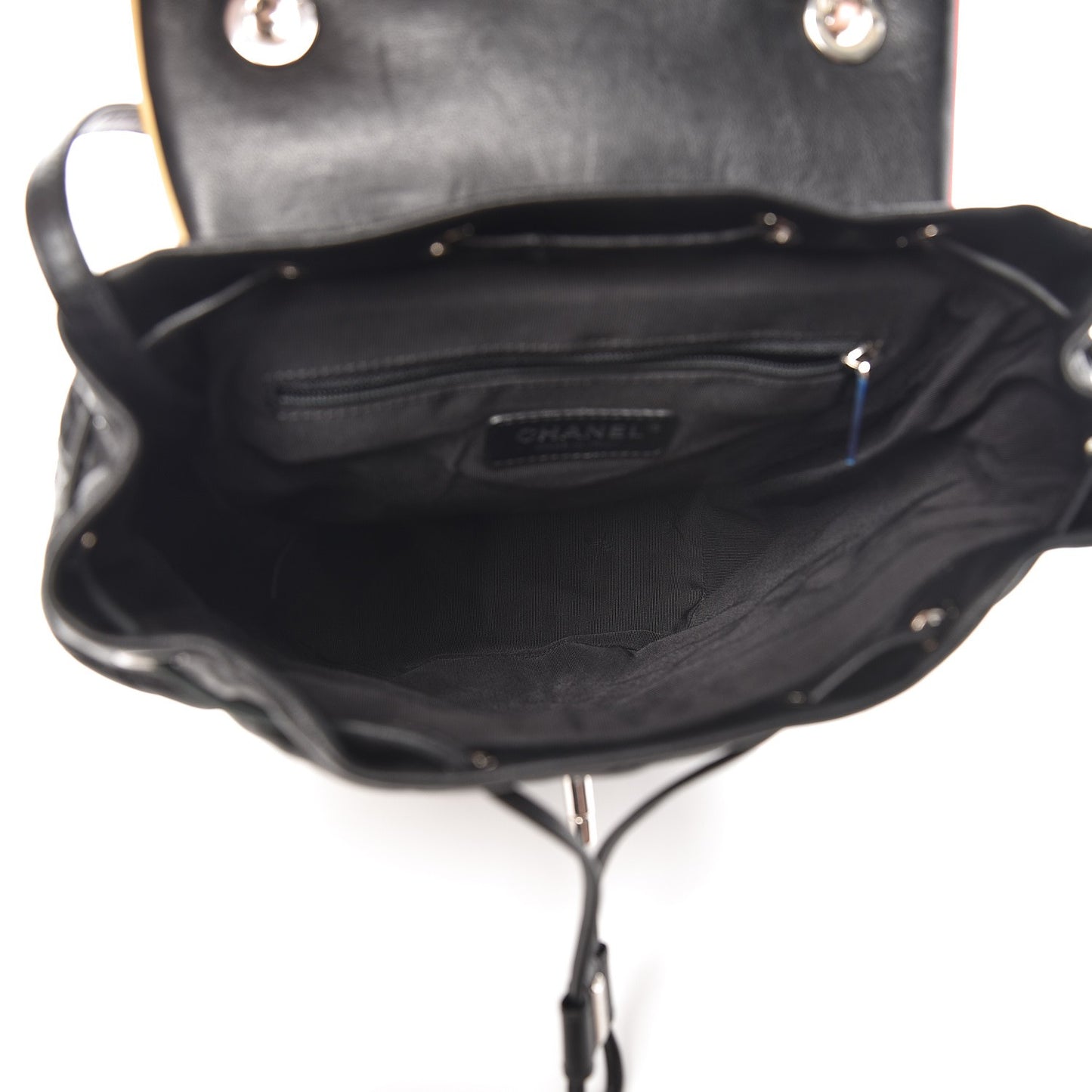 Lambskin Quilted Small Cuba Urban Spirit Backpack Black