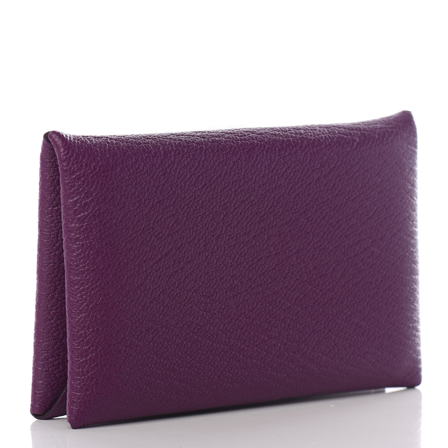 Hermes Chevre Mysore Calvi Card Case Anemone 2 of 6