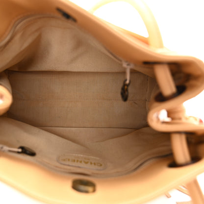 Chanel Lambskin CC Tassel Shoulder Bag Beige 5 of 13