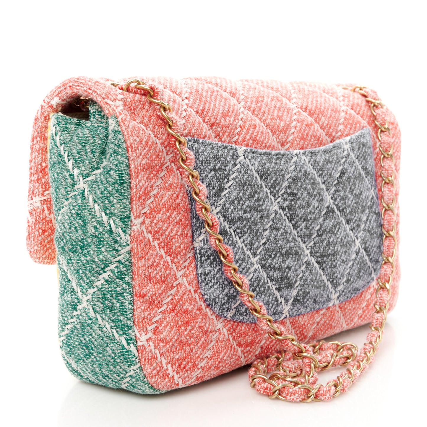 Jersey Quilted Jumbo Fabrics and Co Flap Multicolor