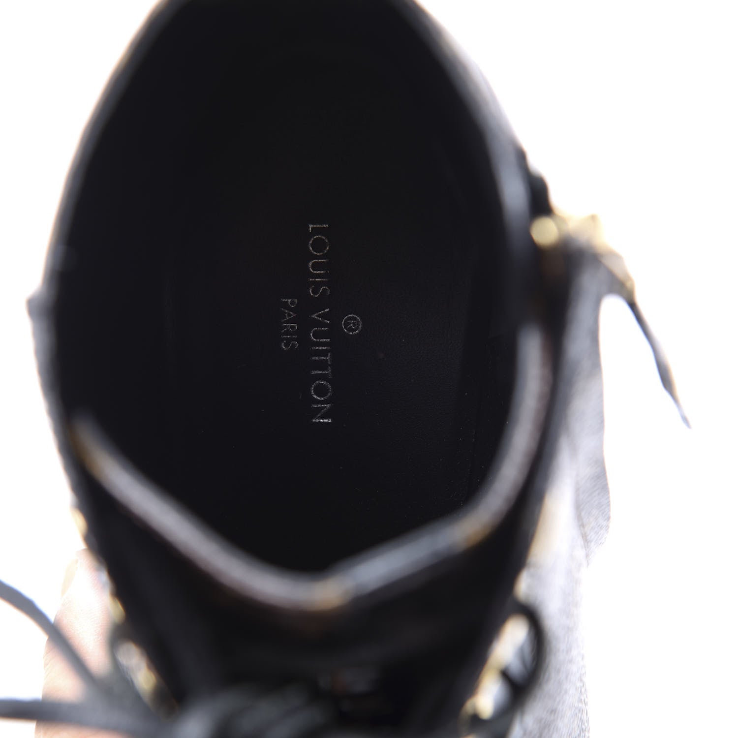 Louis Vuitton Patent Calfskin Monogram Star Trail Ankle Boots 38.5 Black 8 of 9