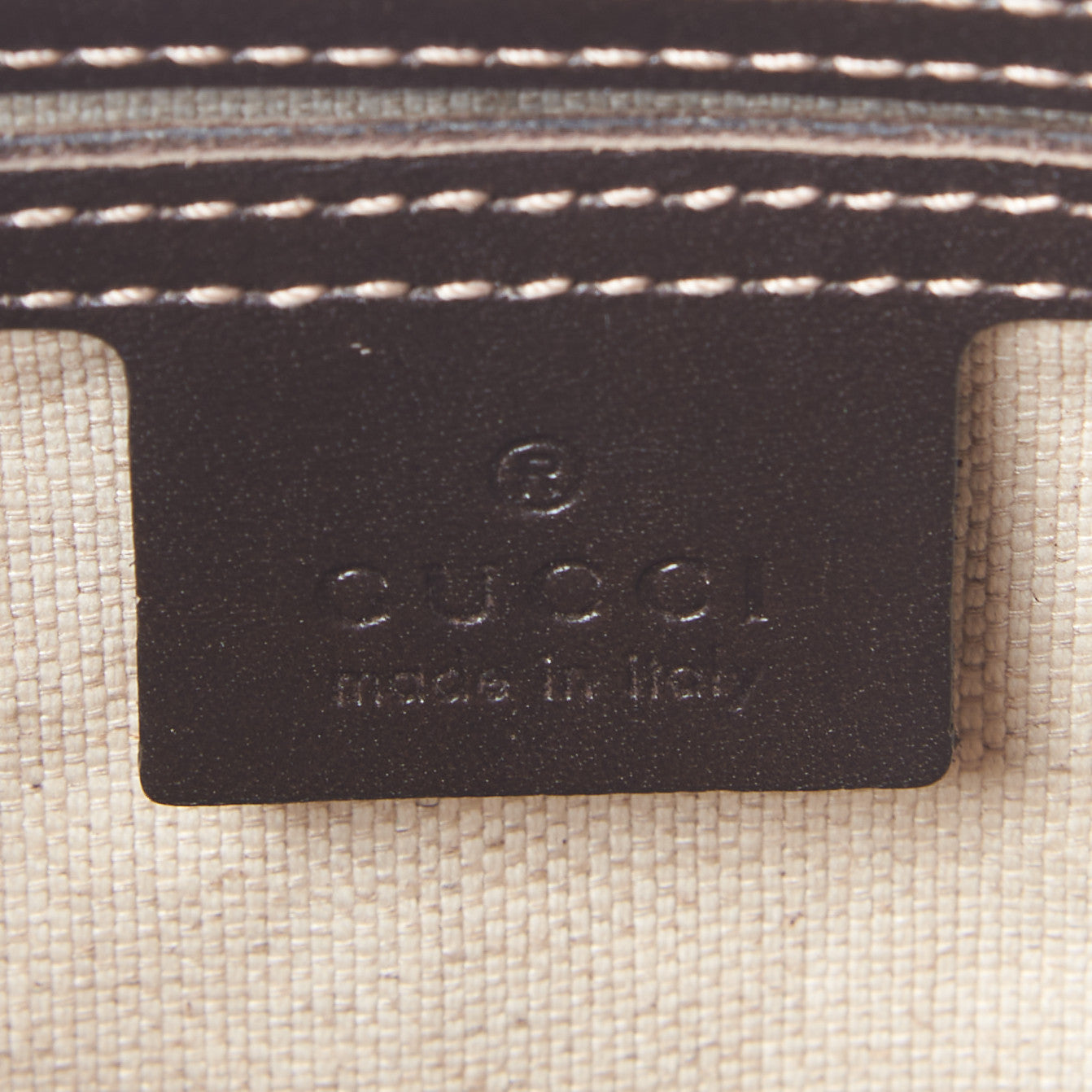 GG Plus Monogram Messenger Bag Dark Brown