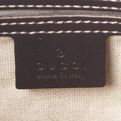 Gucci GG Plus Monogram Messenger Bag Dark Brown 8 of 9