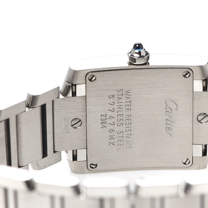 Cartier Stainless Steel 20mm Tank Francaise Quartz Watch 5 of 6
