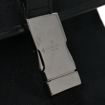 Gucci GG Monogram Web Buckle Belt Bag Black 11 of 11