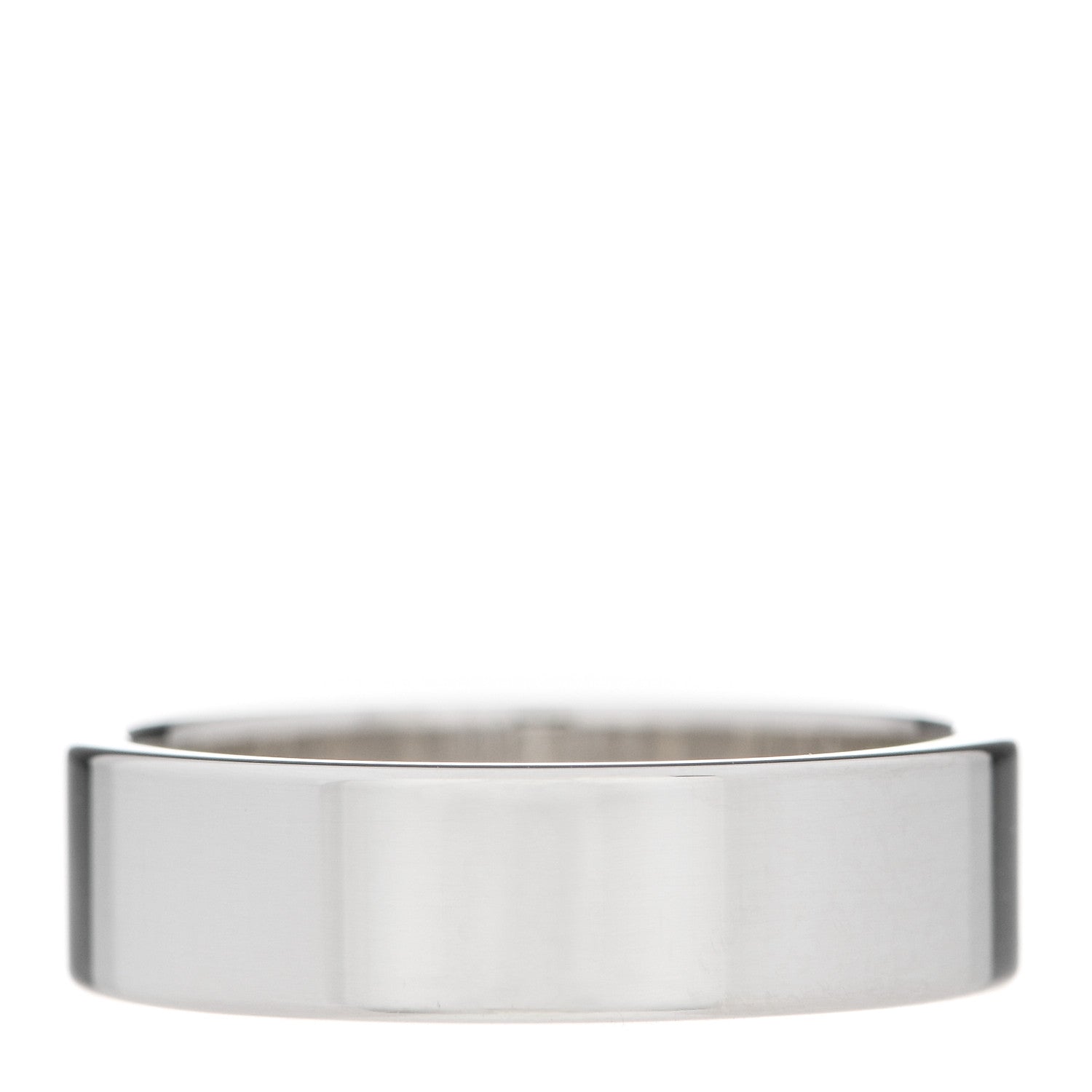Hermes Sterling Silver PM Collier De Chien Ring 50 5.25 3 of 5