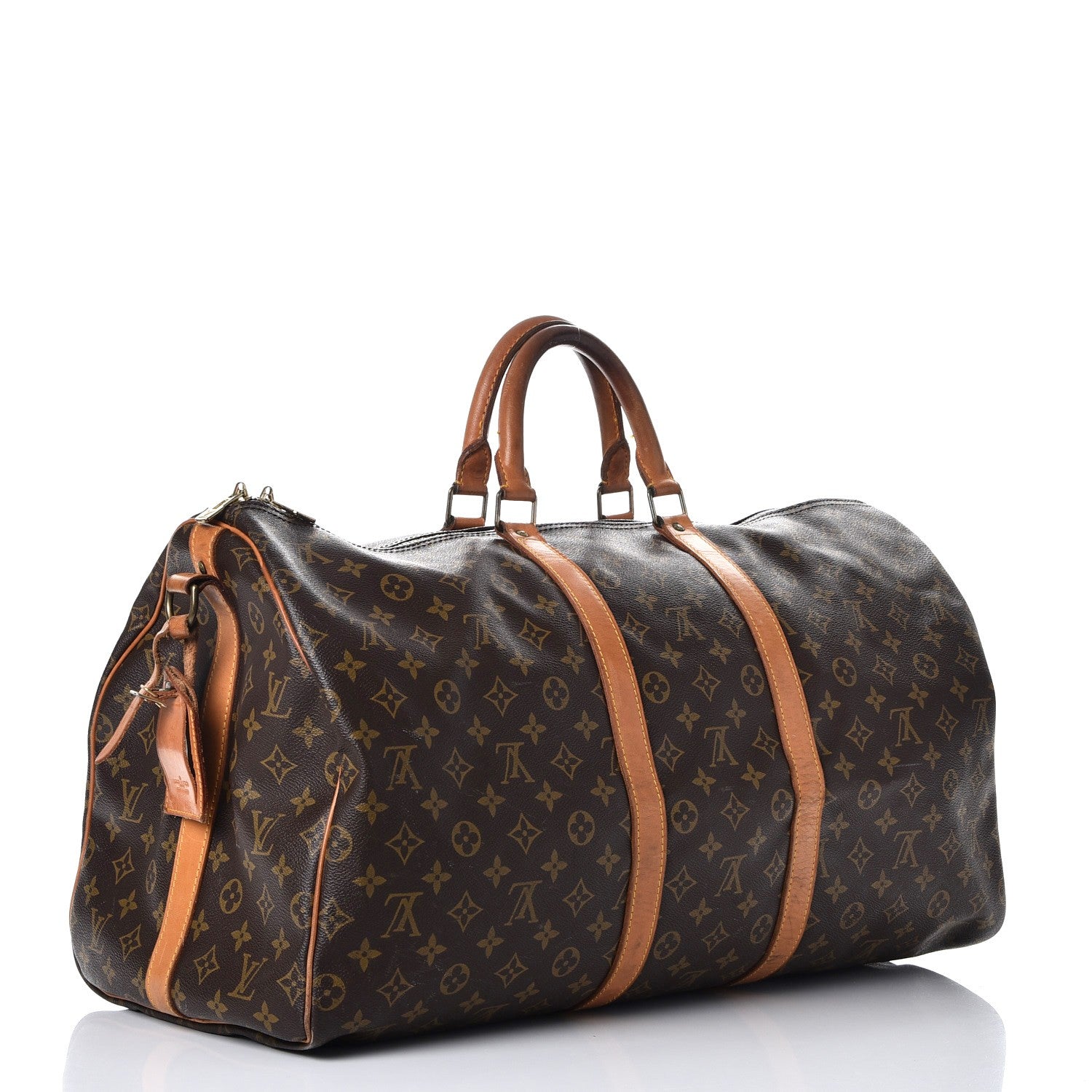 Louis Vuitton Monogram Keepall Bandouliere 55 3 of 28