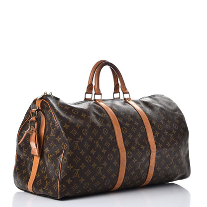 Louis Vuitton Monogram Keepall Bandouliere 55 3 of 28