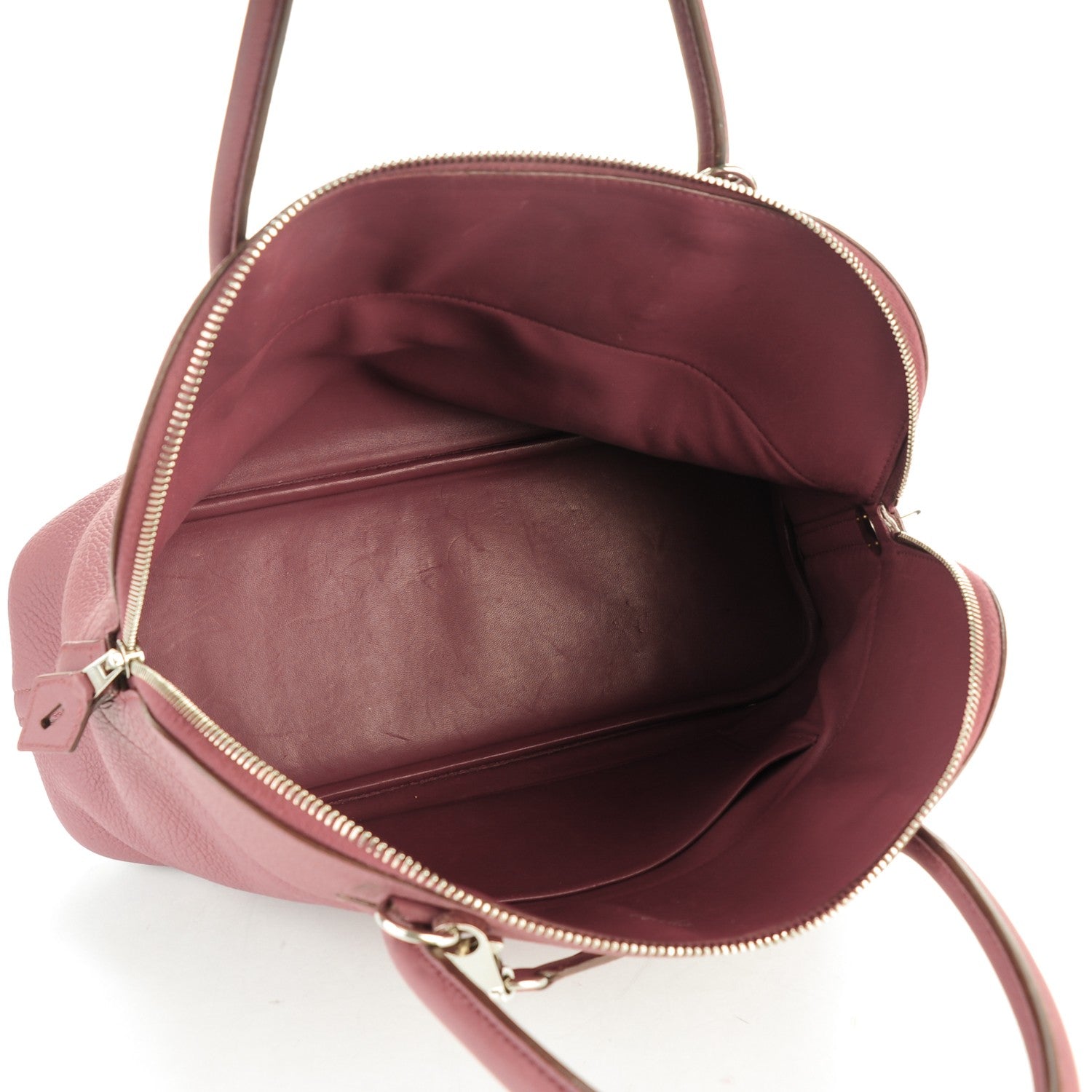 Hermes Taurillon Clemence Bolide 35 Bois De Rose 5 of 9